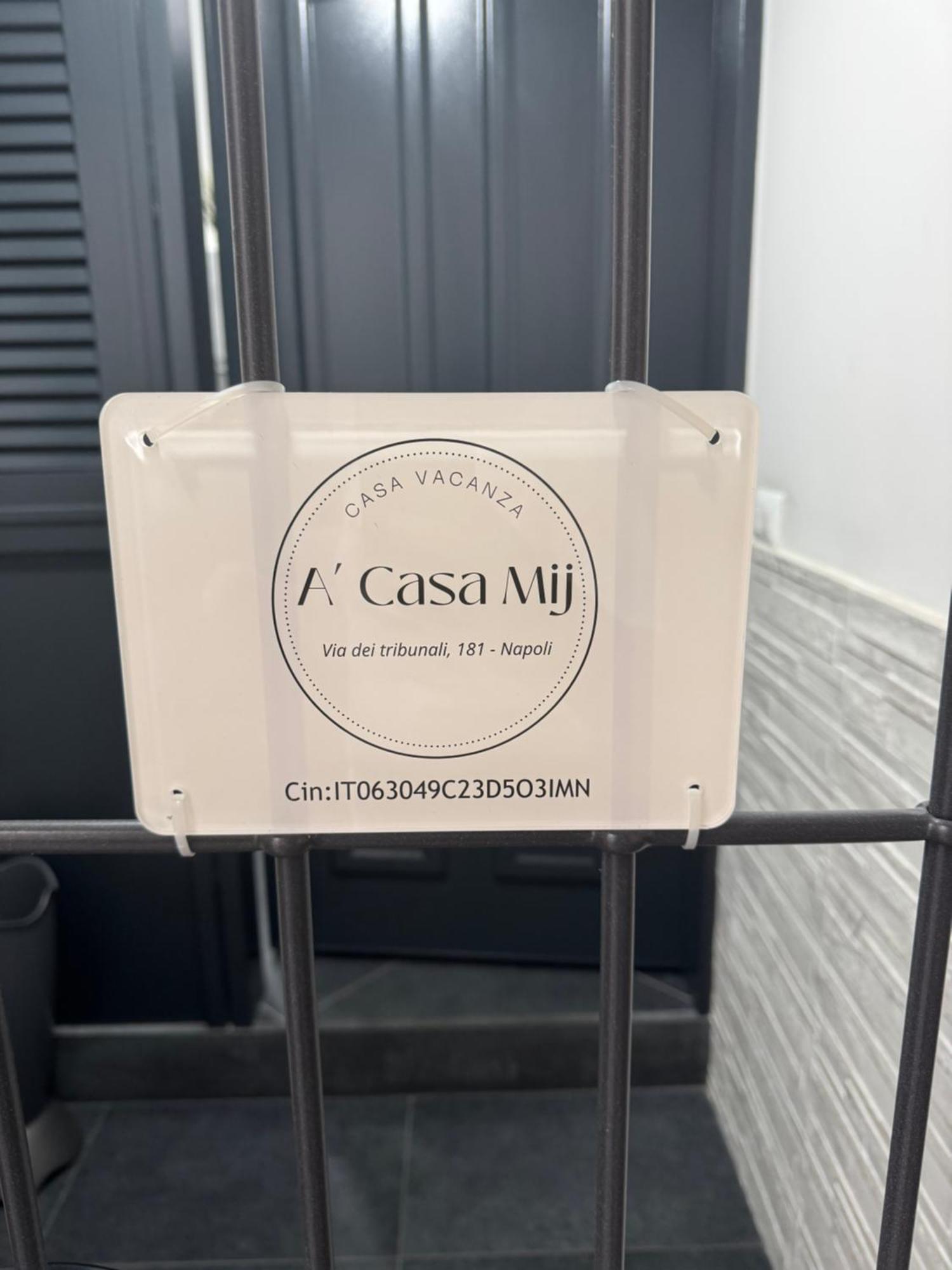 A' Casa Mij Villa Napoli Bagian luar foto